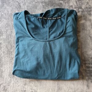 Just Cozy Long Sleeve Blue Tunic Size Large